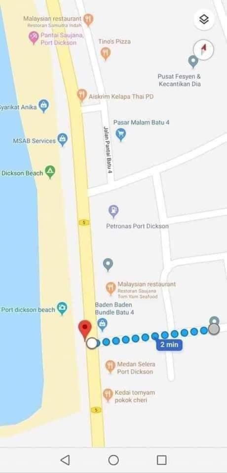Teratak Port Dickson Homestay Porto Dickson Exterior foto